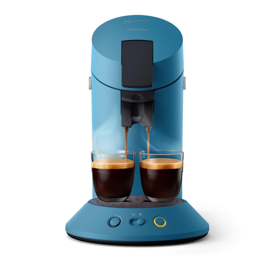 Caffnex - Senseo Original Plus Machine à café à dosettes Bleu Paon CSA210/00