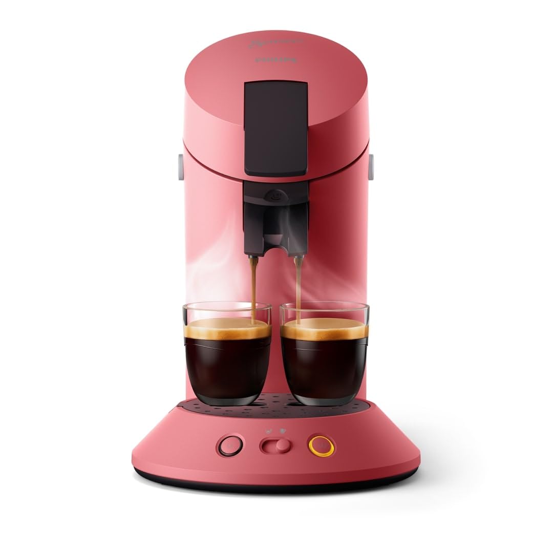 Caffnex - Senseo Original Plus Machine à café à dosettes Rouge tendre CSA210/35